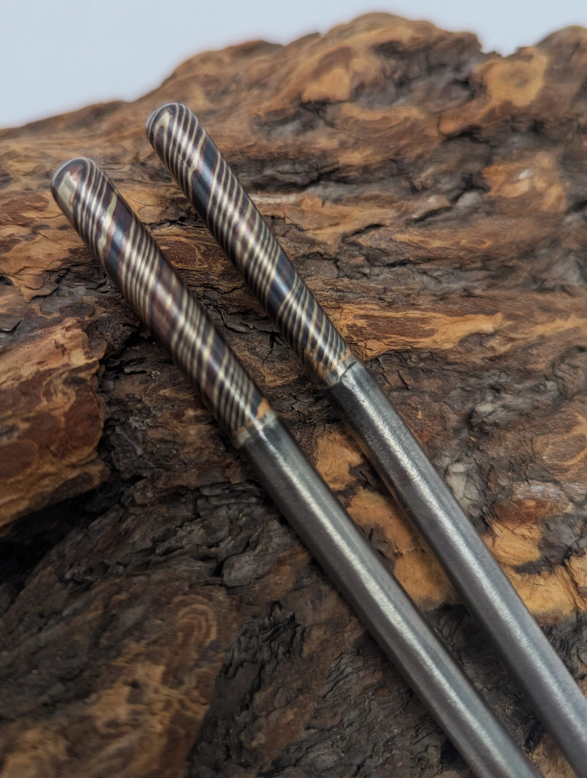Mokume Gane Chopsticks - Image 2