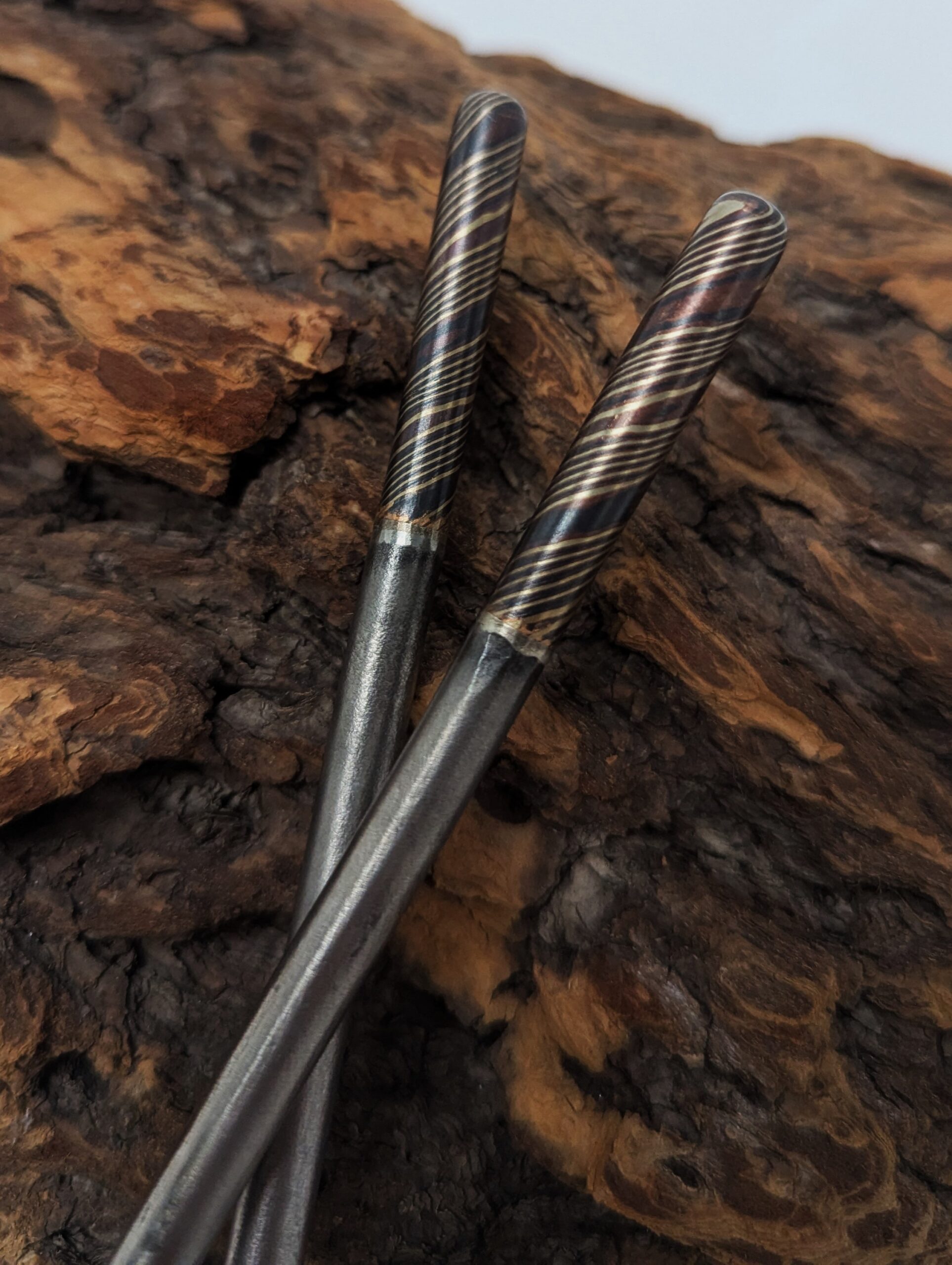 Mokume Gane Chopsticks - Image 5