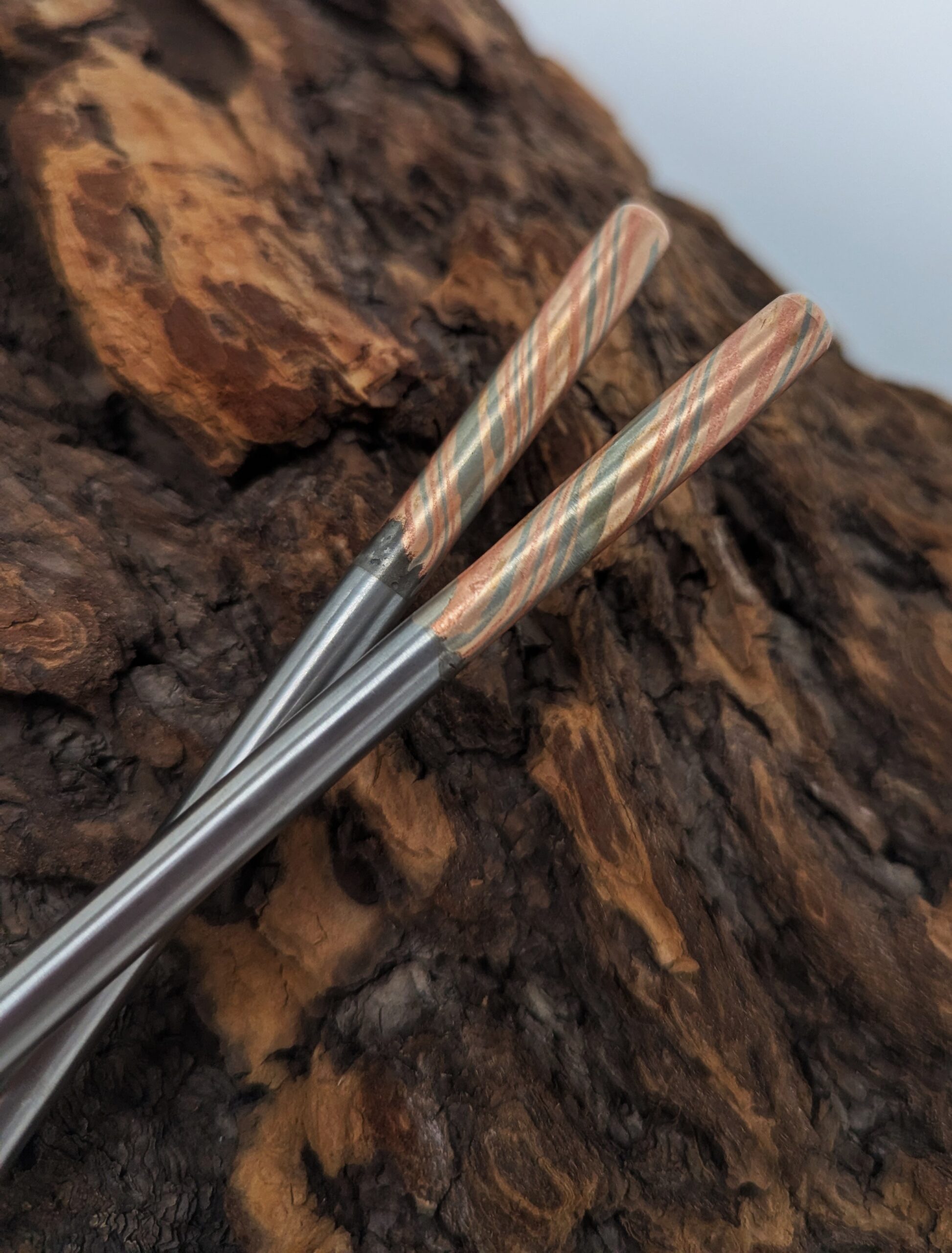 Mokume Gane Chopsticks - Image 8